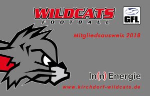 Kirchdorf Wildcats Mitgliederausweis 2018