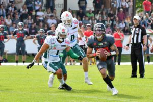 Zwei Touchdowns von Armani Edden reichen nicht in Schwäbisch Hall