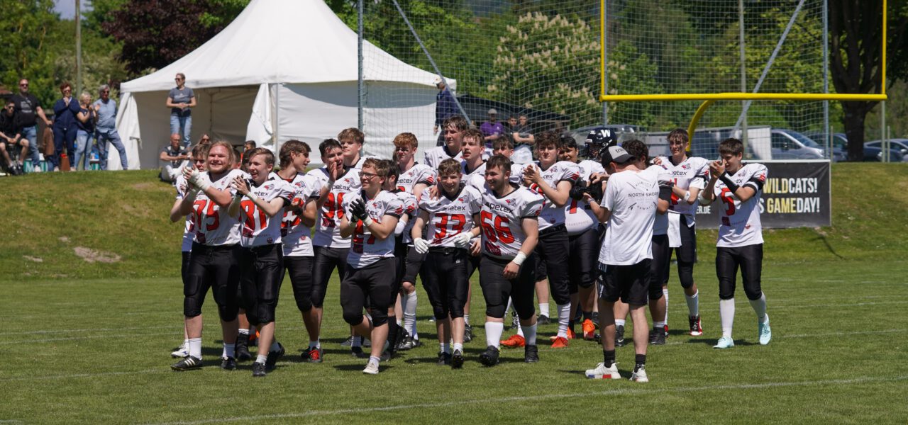 Wildcats U19 gewinnt 19:0 beim Heimspielauftakt