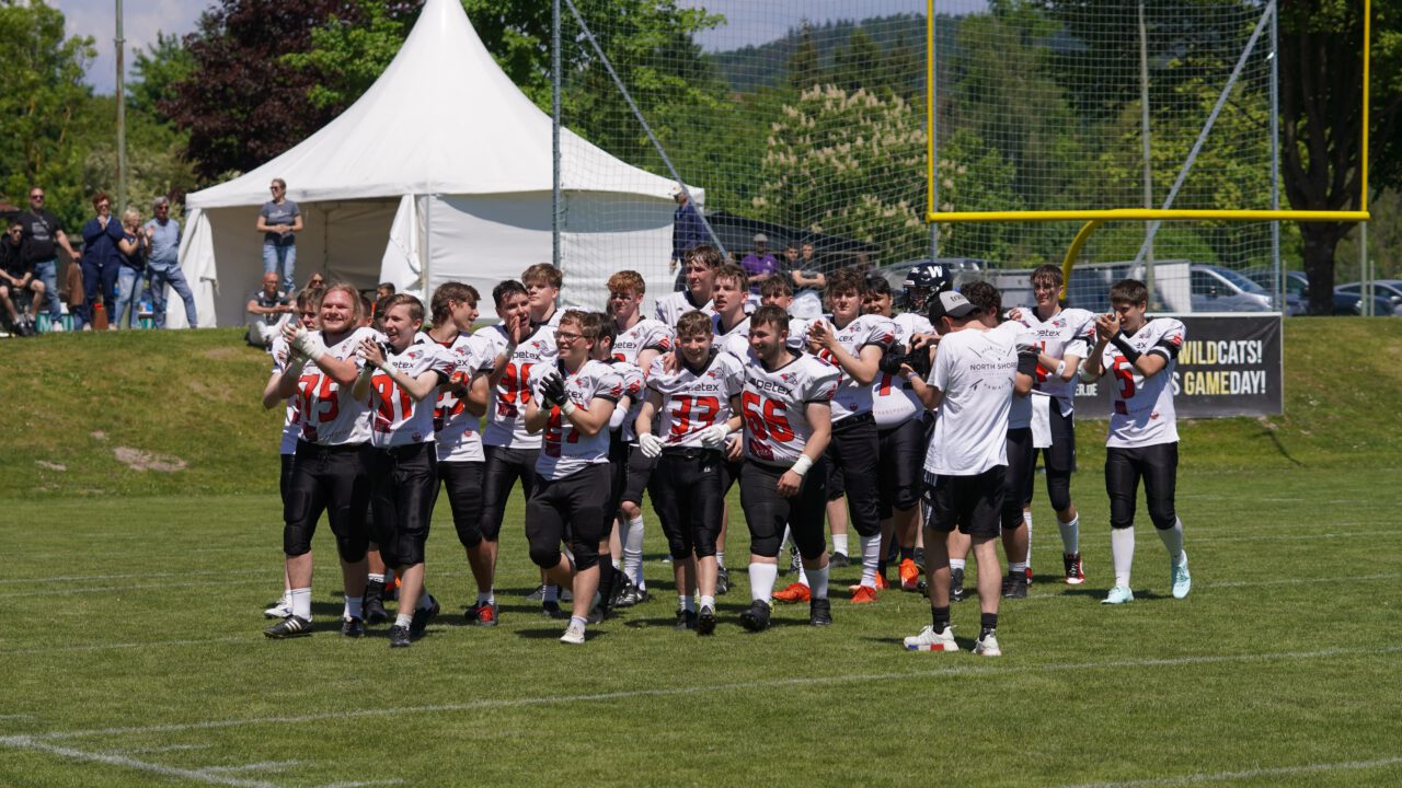 Wildcats U19 gewinnt 19:0 beim Heimspielauftakt