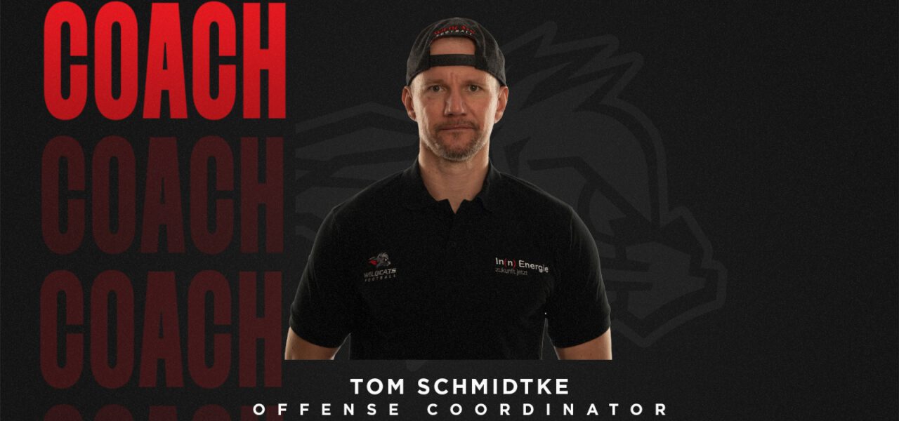 Tom Schmidtke bleibt Offense Coordinator der Kirchdorf Wildcats