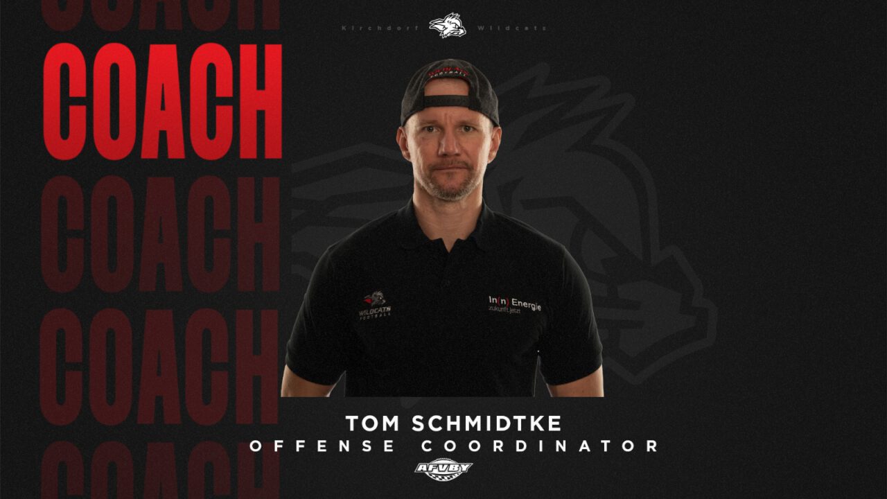 Tom Schmidtke bleibt Offense Coordinator der Kirchdorf Wildcats