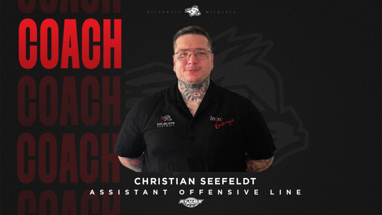 Christian Seefeldt wird Assistant OL Coach der Wildcats