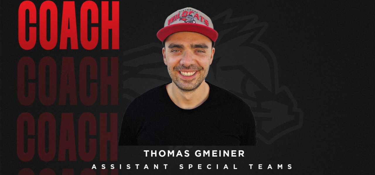 Thomas Gmeiner wird Special Teams Assistant der Wildcats