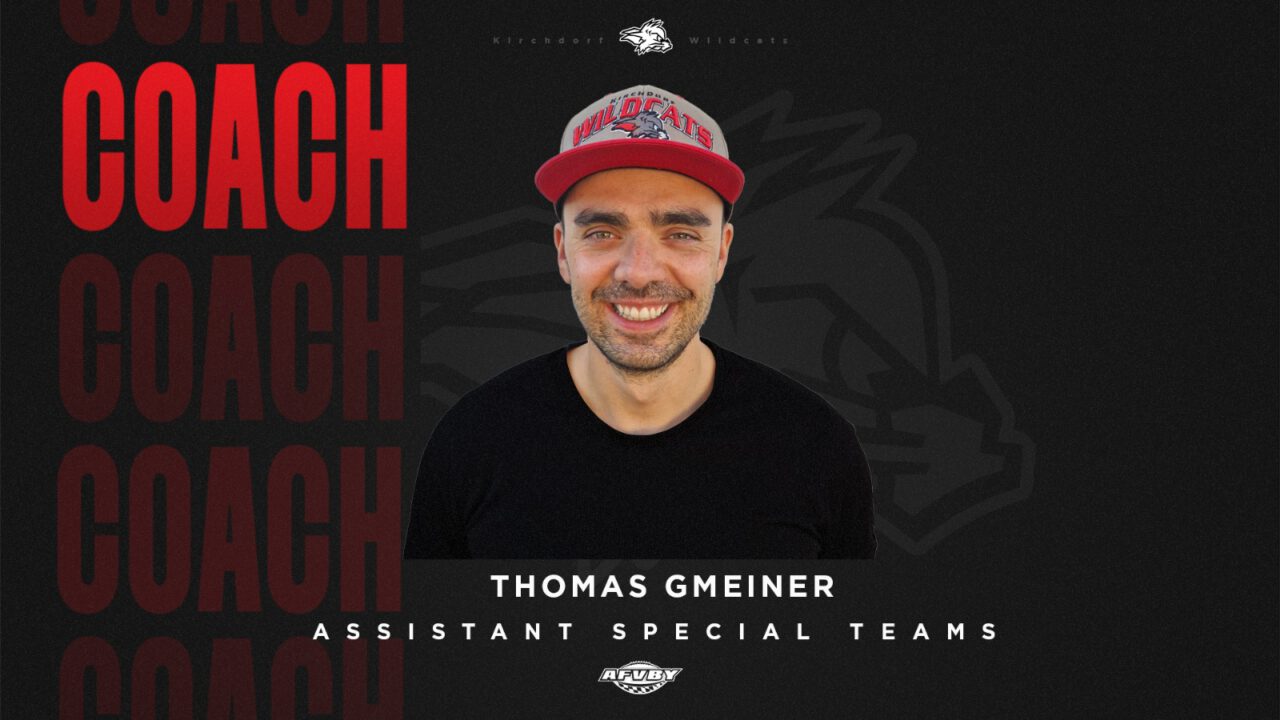 Thomas Gmeiner wird Special Teams Assistant der Wildcats