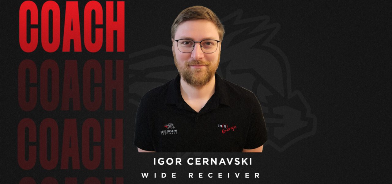 Igor Cernavski wird WR Coach der Wildcats