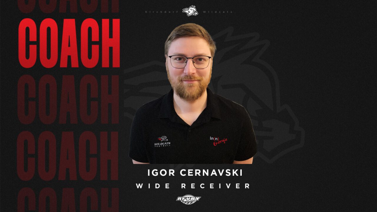 Igor Cernavski wird WR Coach der Wildcats